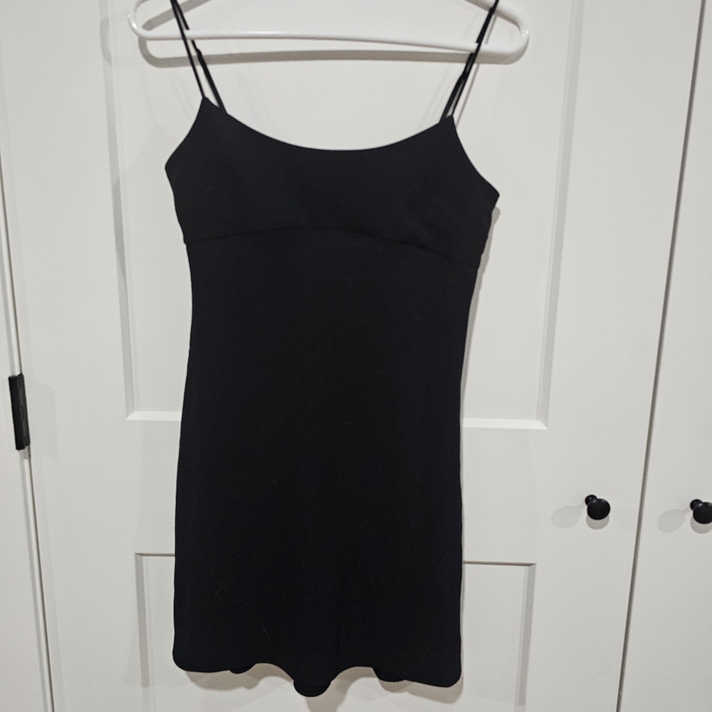 Aritzia Wildfred Black Mini Dress, Size 2